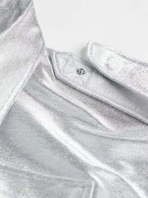 Рубашки H&M модель 1104742wer_Серебристый Фото