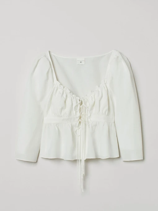 Сорочки H&M модель 9946073wer_Белый Фото