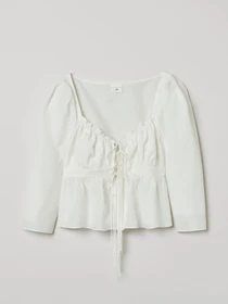 Сорочки H&M модель 9946073wer_Белый Фото