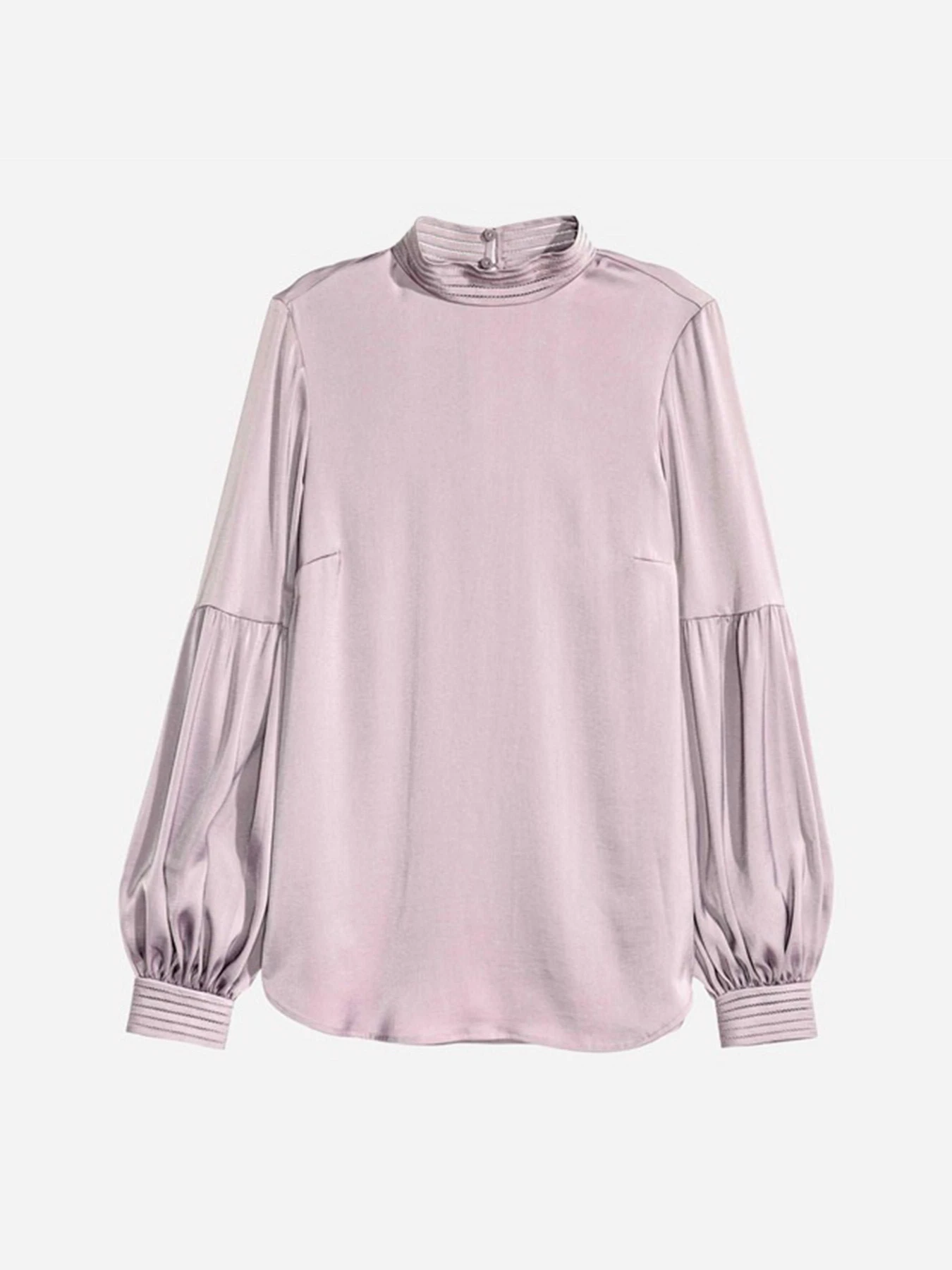 Рубашки H&M модель 4334624ral_Серо-лиловый Фото