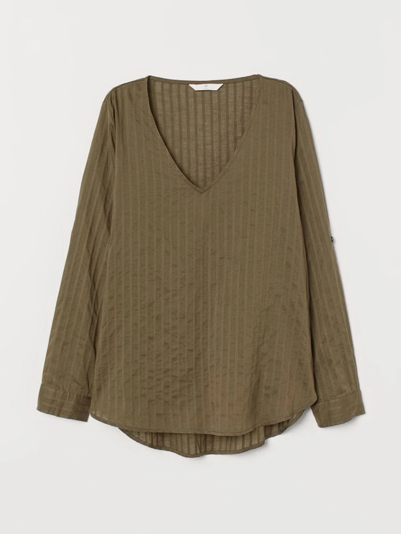 Рубашки H&M модель 7515910dlog_Хаки Фото