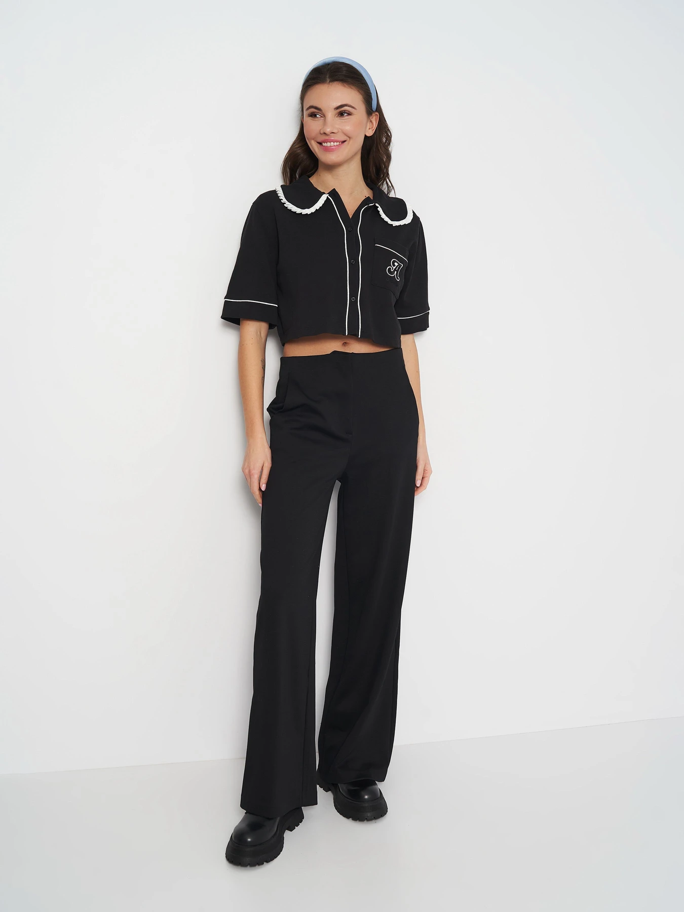 Рубашки H&M модель 1145890arl_Черный Фото