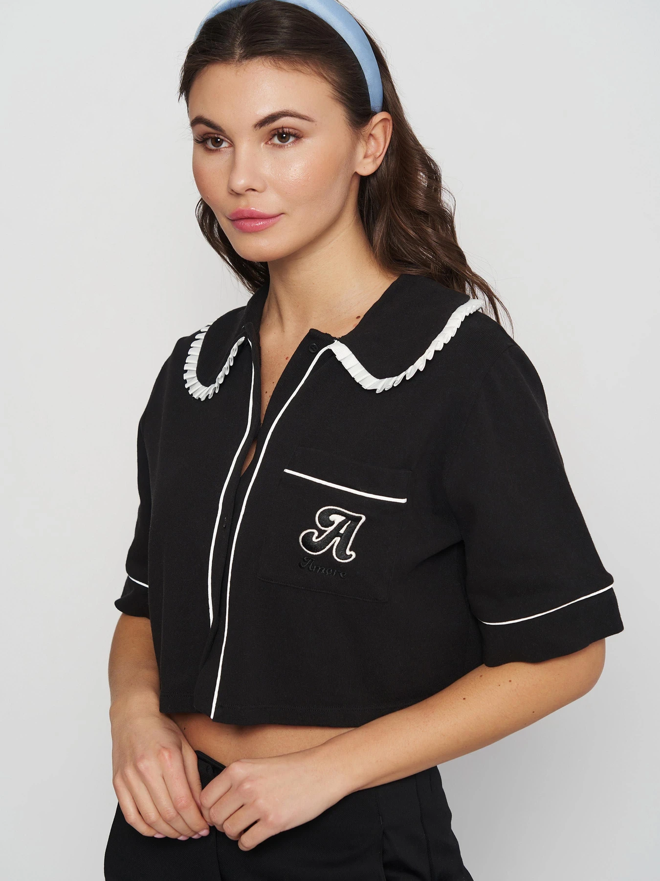Рубашки H&M модель 1145890arl_Черный Фото
