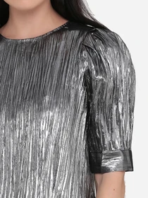 Рубашки H&M модель 9625782bar_Серебристый Фото