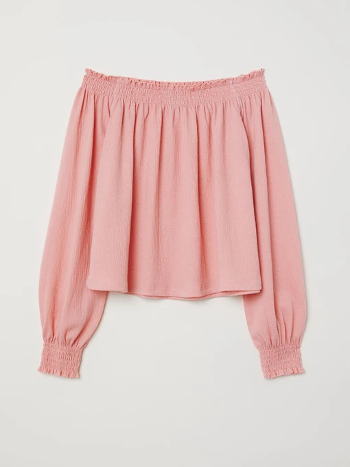 Сорочки H&M модель 6222387log_Светло-розовый Фото
