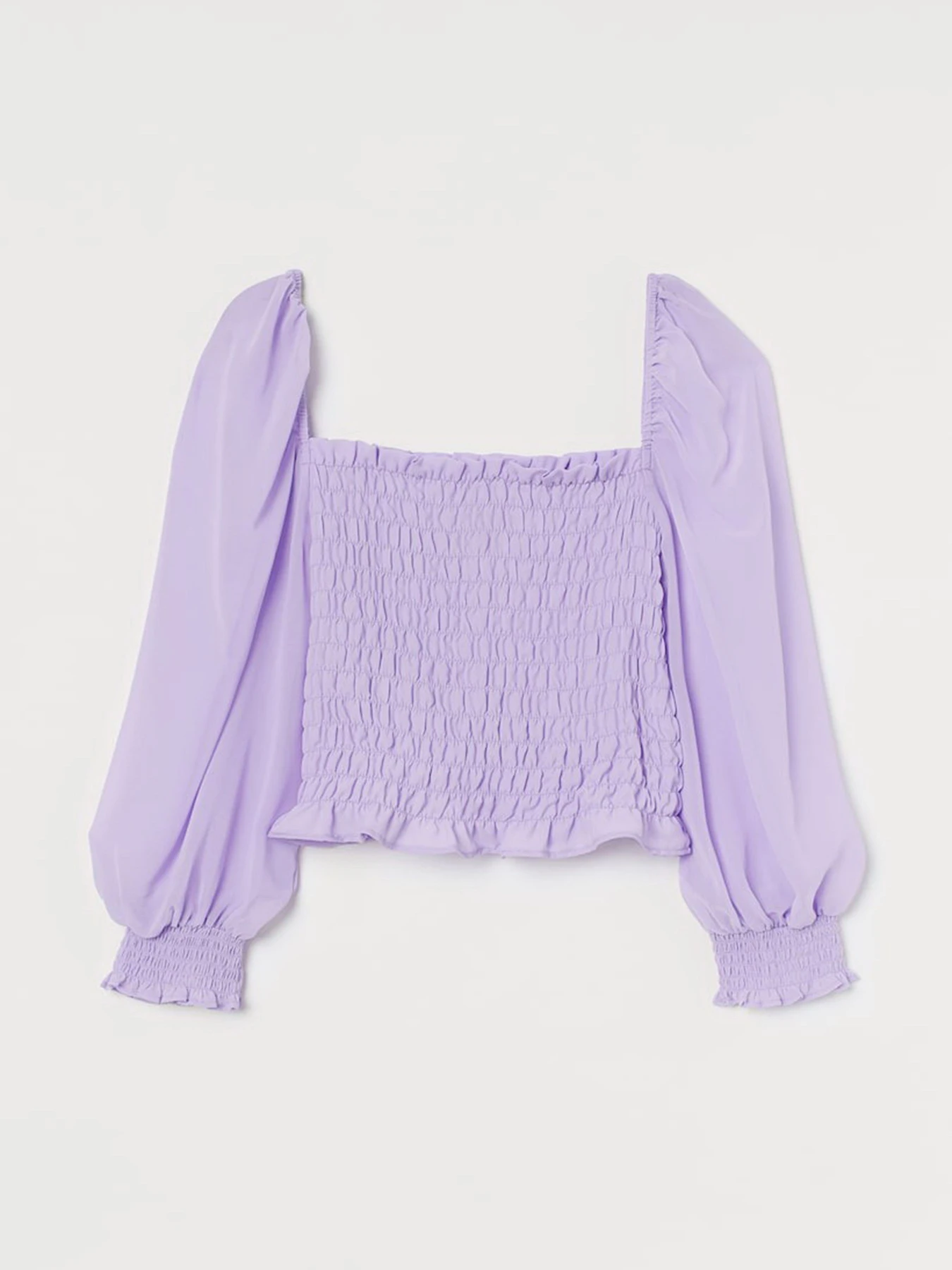 Сорочки H&M модель 6356214wer_Светло-фиолетовый Фото
