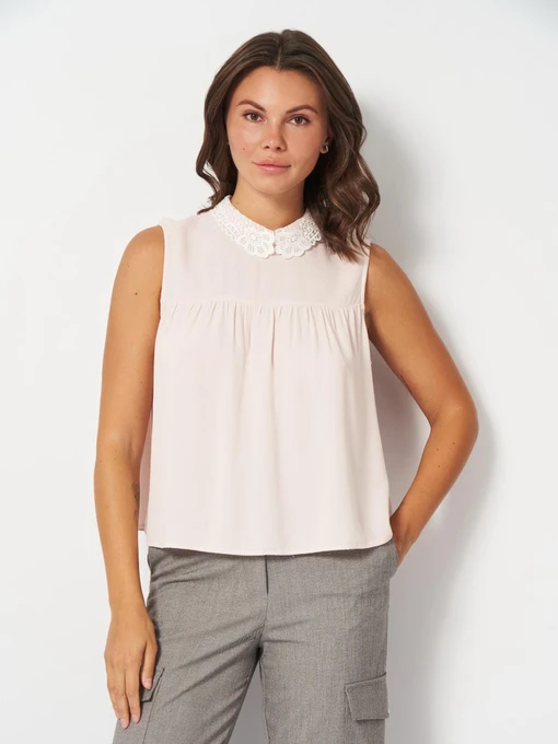 Рубашки H&M модель 2369141wer_Светло-розовый Фото
