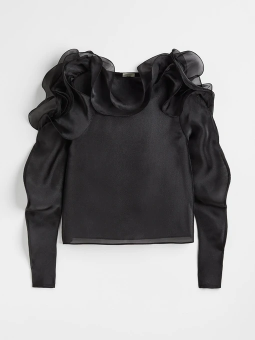 Сорочки H&M модель 11047466wer_Черный Фото