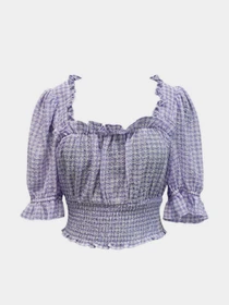 Сорочки Monki модель 9463272wer_Лиловый Фото