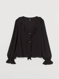 Сорочки H&M модель 8339731wer_Черный Фото