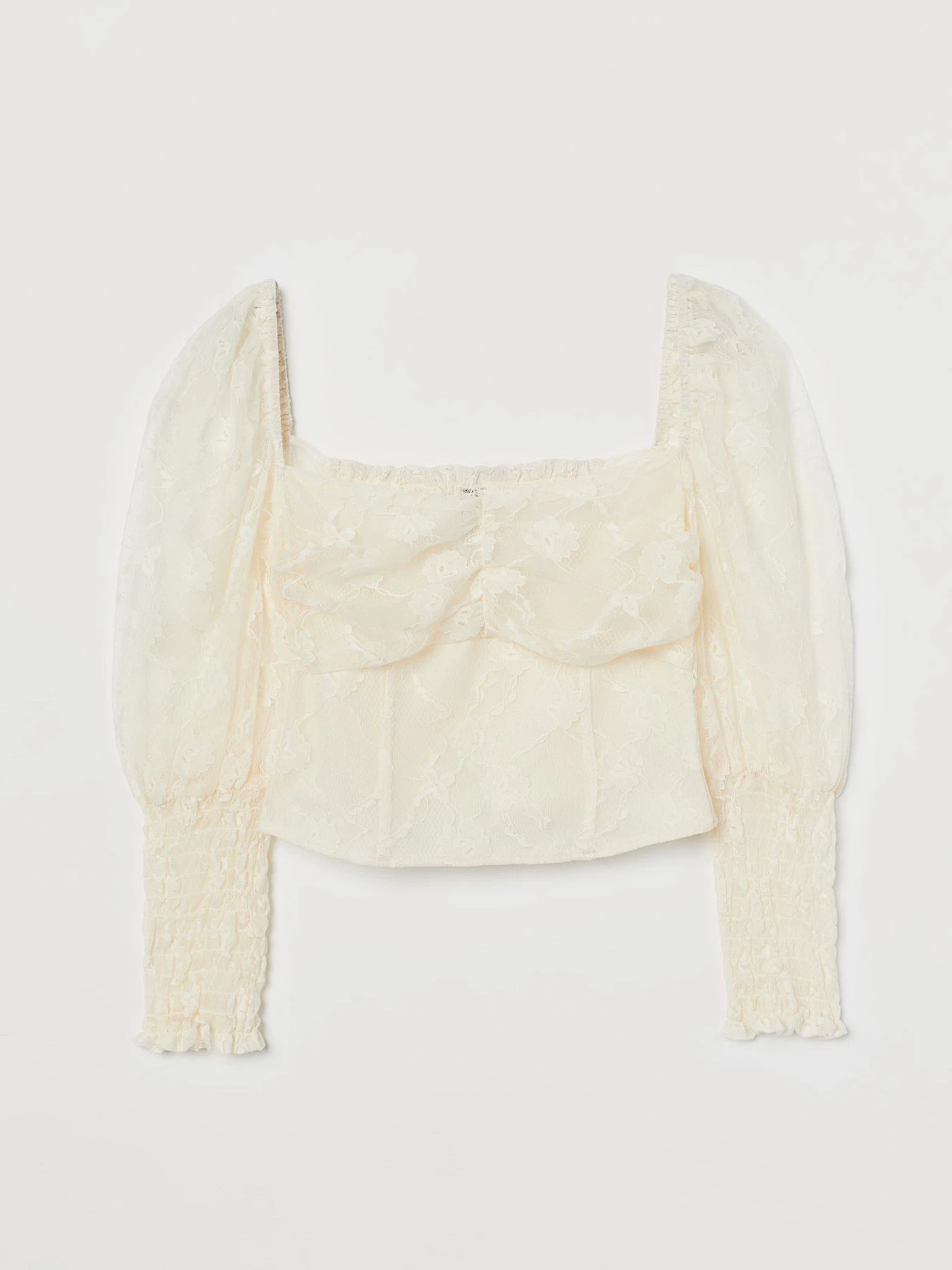 Рубашки H&M модель 8884732wer_Айвори Фото