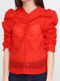 Сорочки H&M модель 5946186wer_Красный Фото