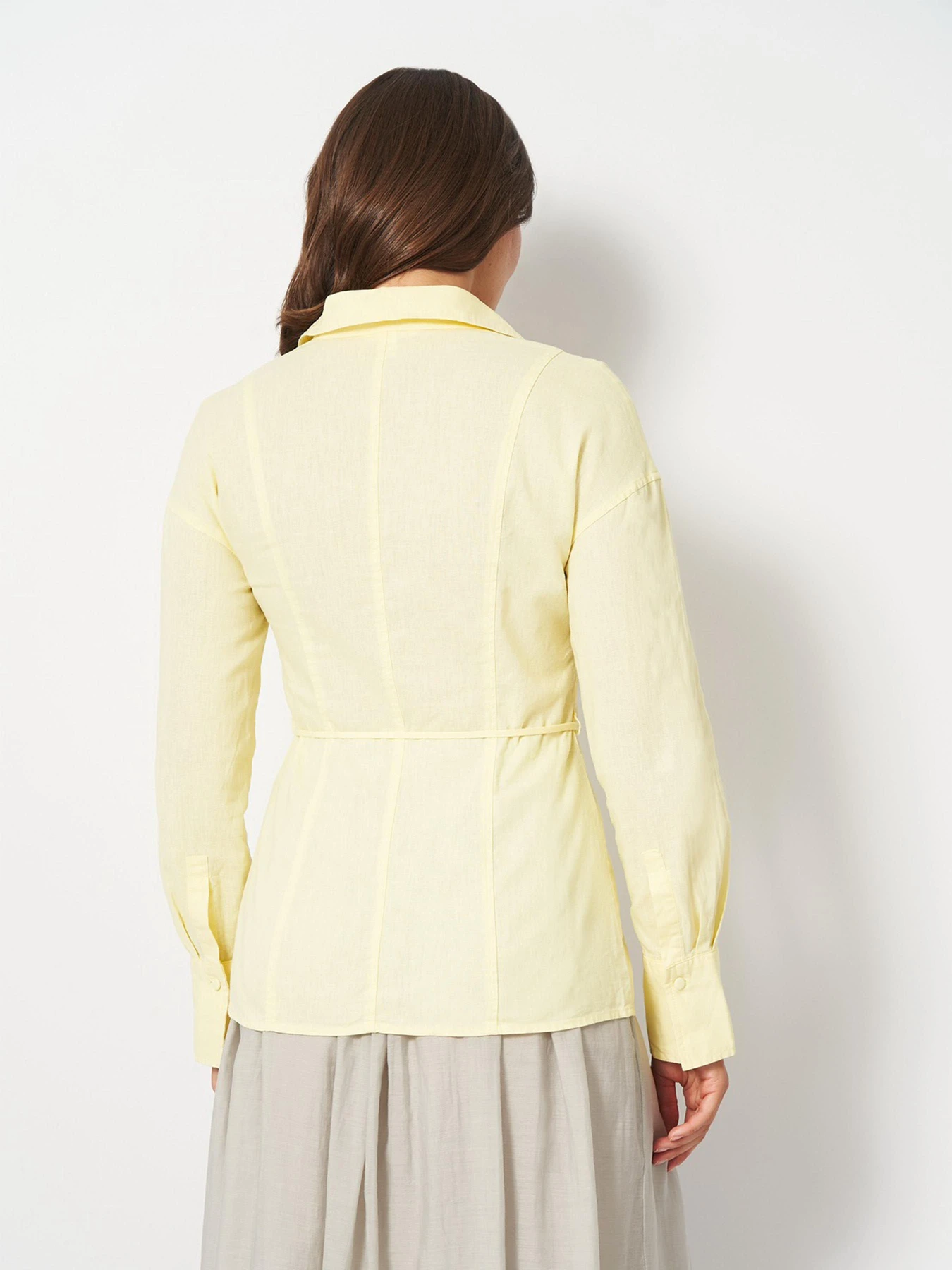 Сорочки H&M модель 1171085wer_Лимонный Фото