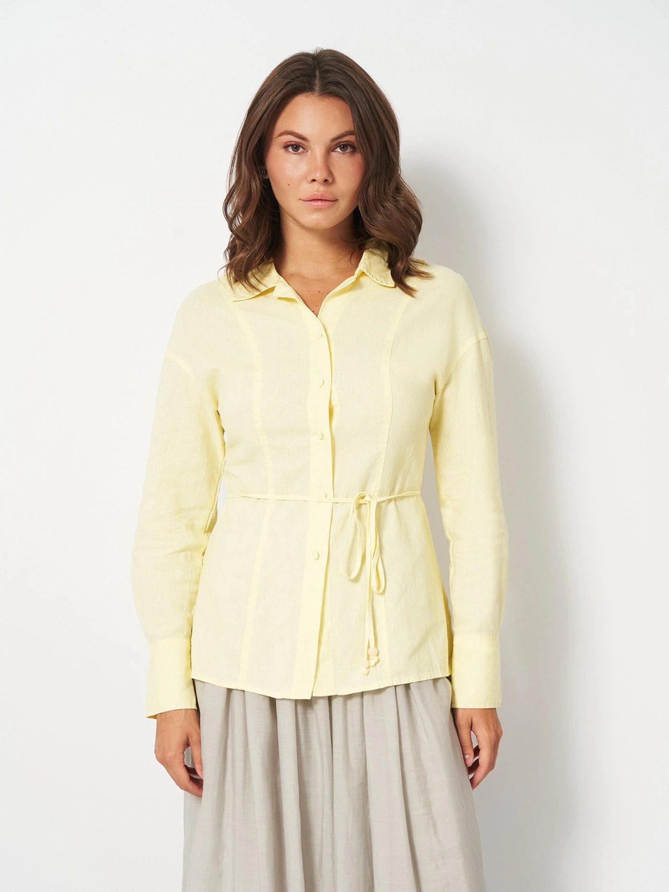 Сорочки H&M модель 1171085wer_Лимонный Фото