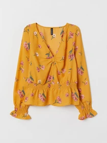 Сорочки H&M модель 7136960wer_Темно-желтый Фото