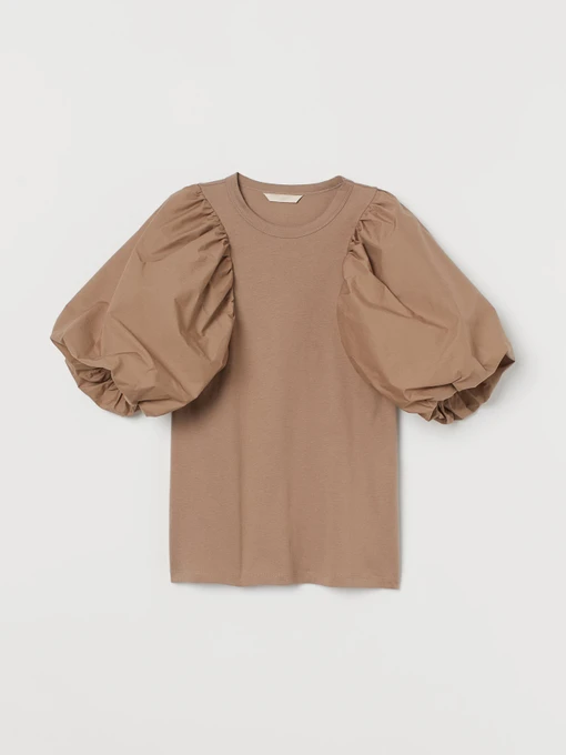 Рубашки H&M модель 8772241wer_Бежевый Фото