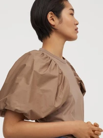 Сорочки H&M модель 8772241wer_Бежевый Фото