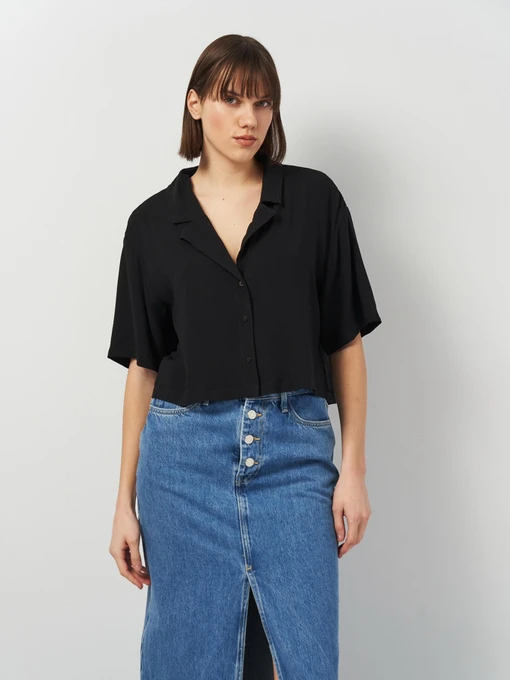 Сорочки Monki модель 5263781wer_Черный Фото