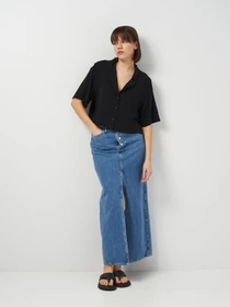 Сорочки Monki модель 5263781wer_Черный Фото