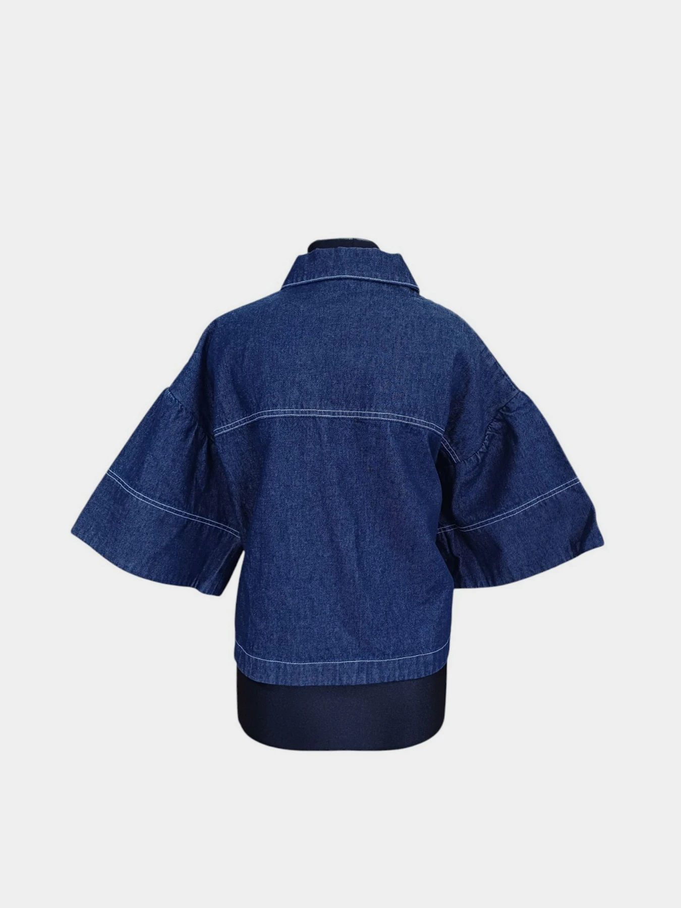Сорочки H&M модель 3001151wer_Синий Фото
