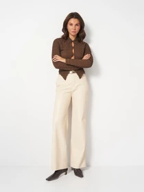 Рубашки H&M модель 10215244wer_Коричневый Фото
