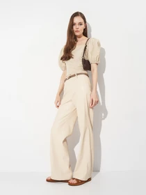 Рубашки H&M модель 9316862wer_Бежевый Фото