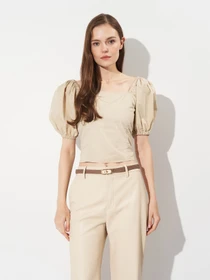 Рубашки H&M модель 9316862wer_Бежевый Фото