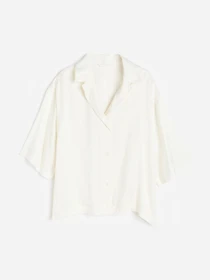 Рубашки H&M модель 1131902wer_Молочный Фото