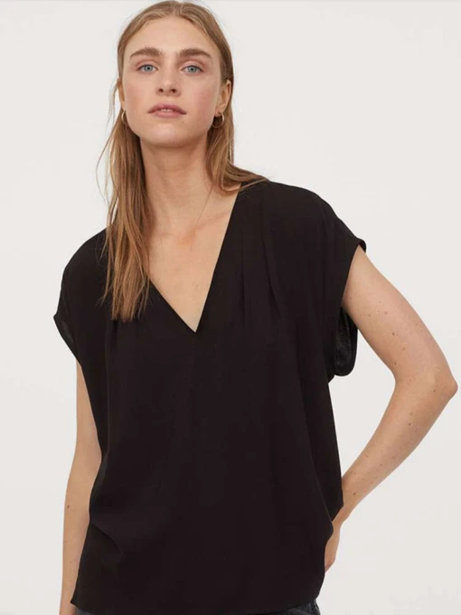 Сорочки H&M модель 8169531wer_Черный Фото