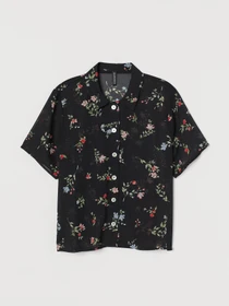 Сорочки H&M модель 8387171wer_Черный Фото