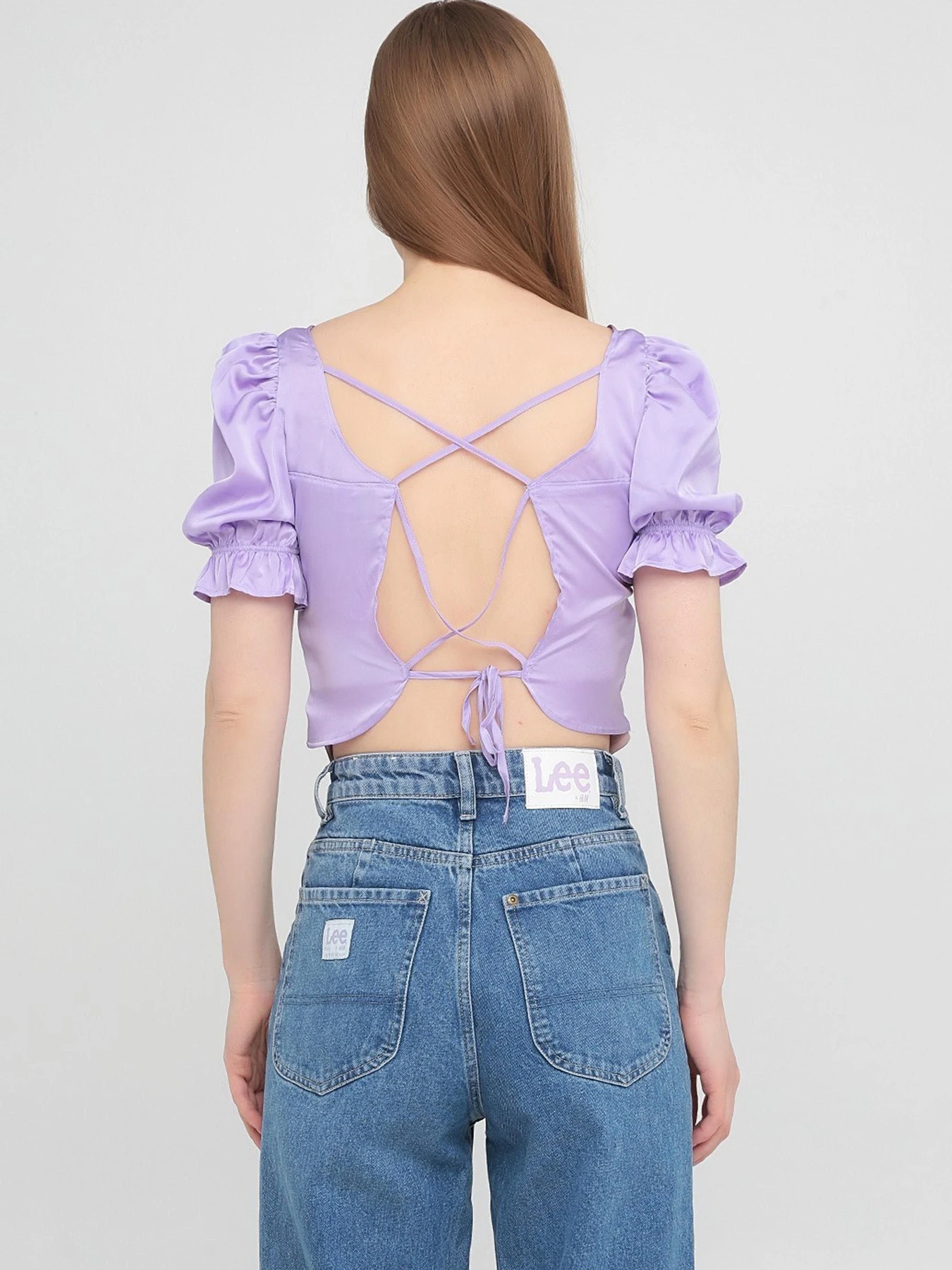 Сорочки H&M модель 9167742abr_Лавандовый Фото