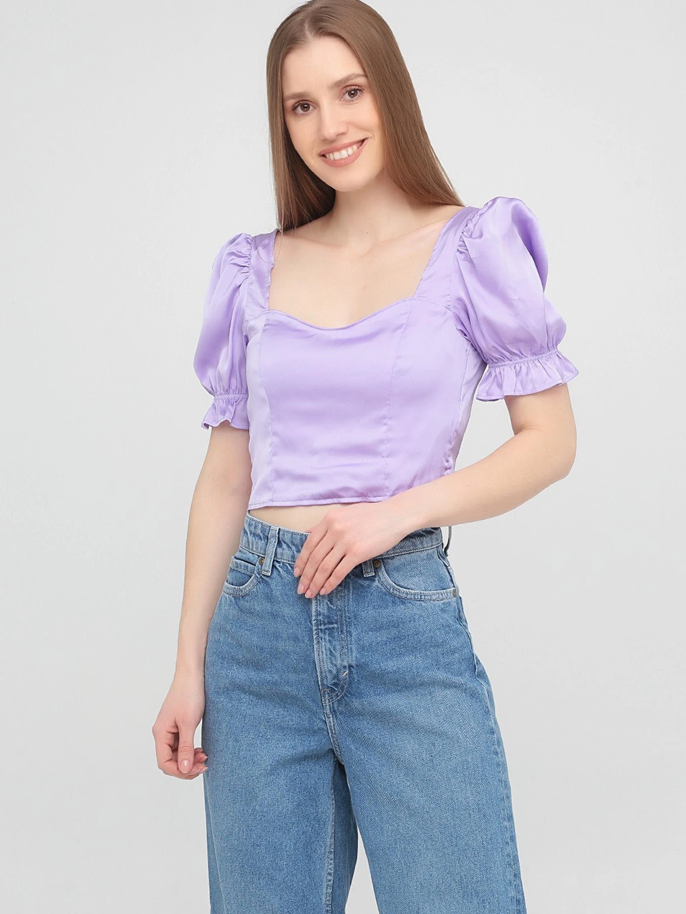 Сорочки H&M модель 9167742abr_Лавандовый Фото