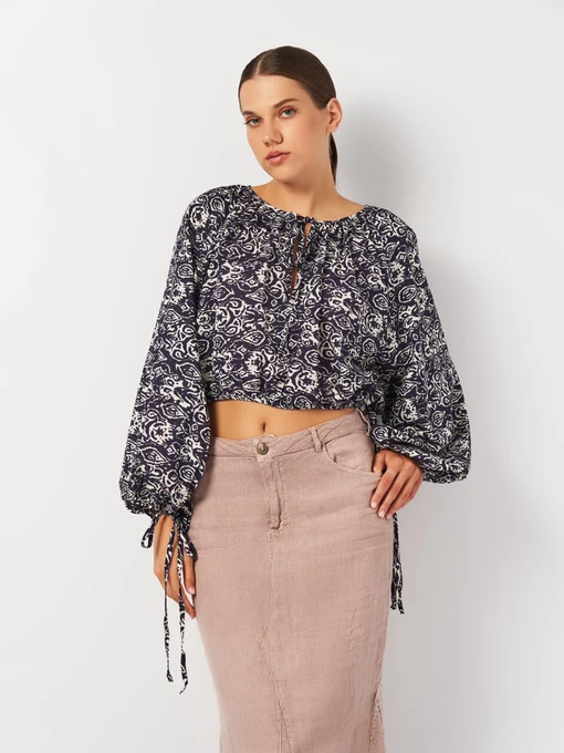 Сорочки H&M модель 2001021ral_Сине-белый Фото