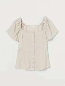 Сорочки H&M модель 8749521wer_Светло-бежевый Фото