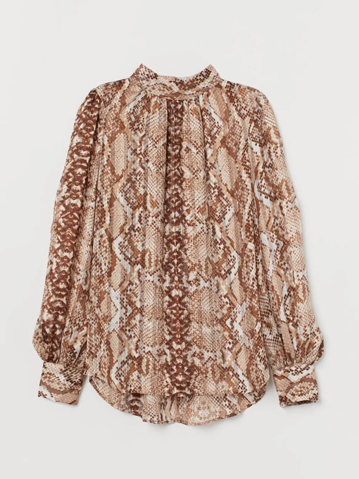 Сорочки H&M модель 7684650wer_Бежевый Фото