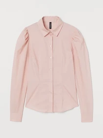 Рубашки H&M модель 9111082wer_Пудровый Фото