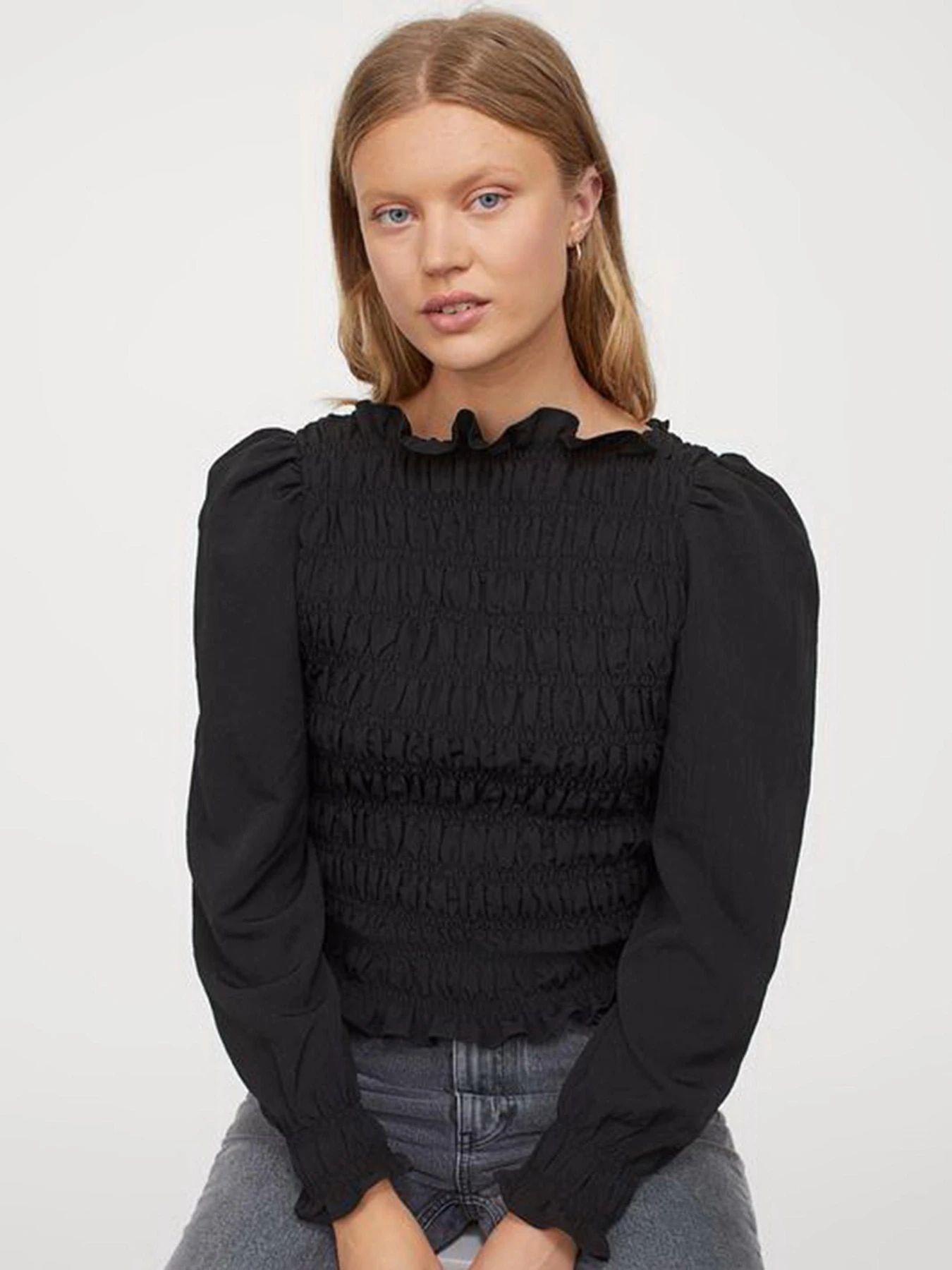 Сорочки H&M модель 8819422wer_Черный Фото