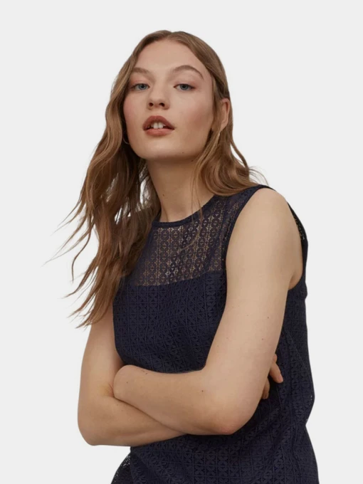 Рубашки H&M модель 8880280wer_Темно-синий Фото