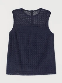 Рубашки H&M модель 8880280wer_Темно-синий Фото