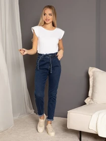 Джинси ISSA Plus модель WN20-222_blue Фото