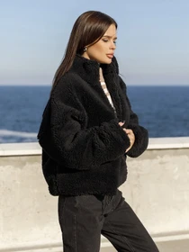 Куртки та дублянки ISSA Plus модель 12976_black Фото