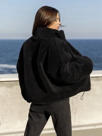 Куртки та дублянки ISSA Plus модель 12976_black Фото