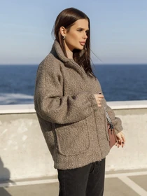 Куртки та дублянки ISSA Plus модель 12978_brown Фото