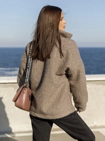 Куртки та дублянки ISSA Plus модель 12978_brown Фото