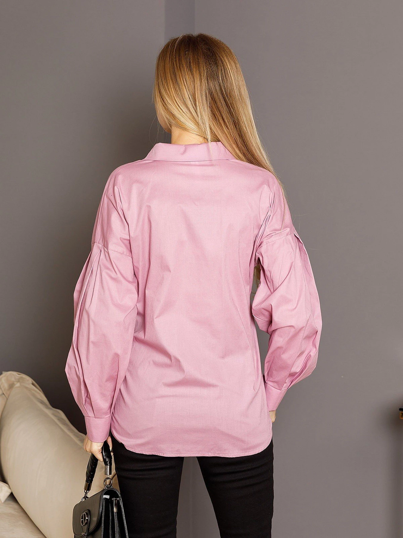 Сорочки ISSA Plus модель SA-353_lilac Сорочки ISSA Plus модель SA-353_lilac Фото