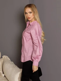 Сорочки ISSA Plus модель SA-353_lilac Фото