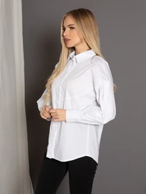 Сорочки ISSA Plus модель SA-353_white Фото