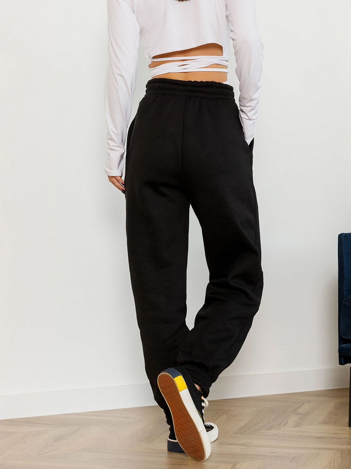 Брюки ISSA Plus модель 12990_black Брюки ISSA Plus модель 12990_black Фото
