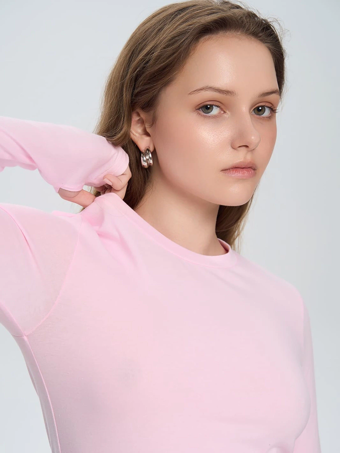Худі та світшоти Роза модель 241209_pink Худі та світшоти Роза модель 241209_pink Фото