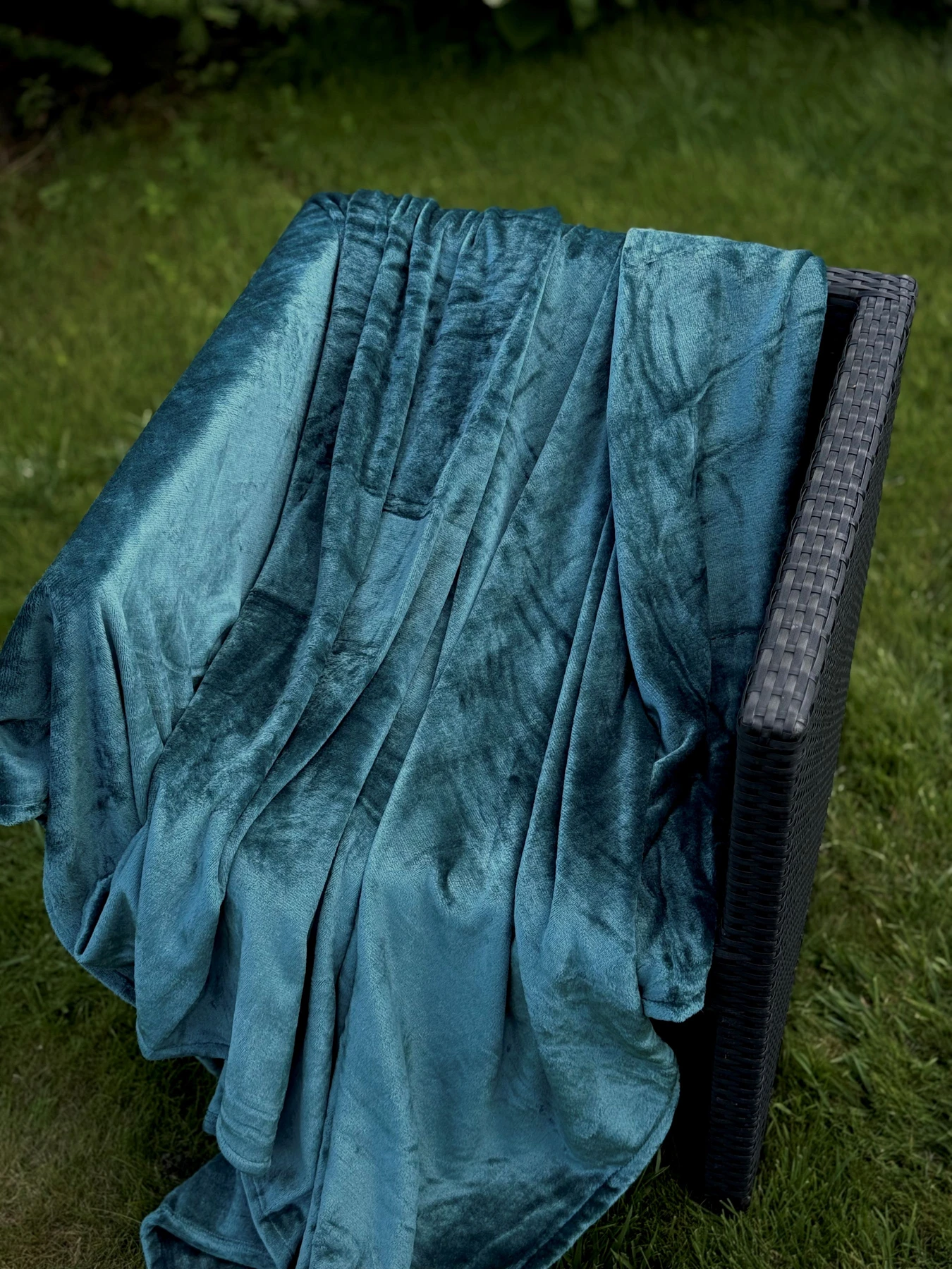 Покривало Well Soft зеленого атлантичного кольору Atlantic Ecotton модель 23414 Фото